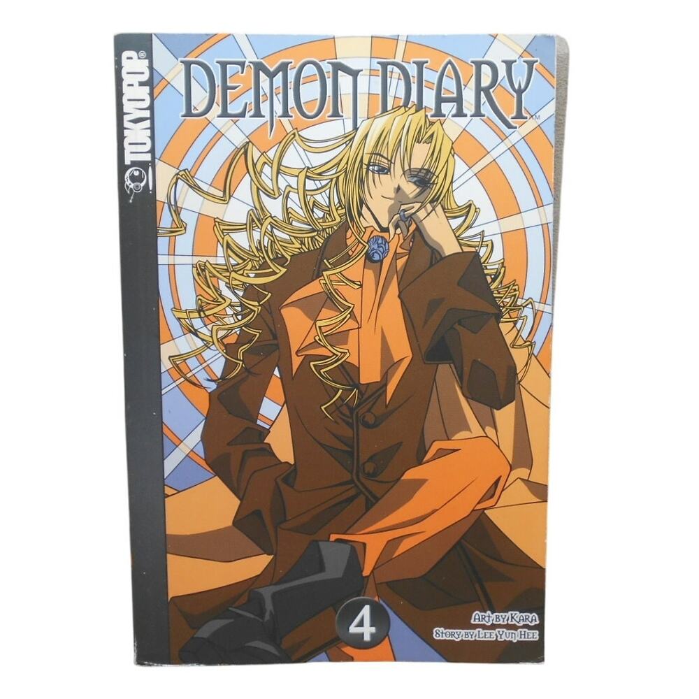 Demon Diary Vol 4 English Manga by Kara/Lee Yun-Hee 2005 Tokyopop Manhwa